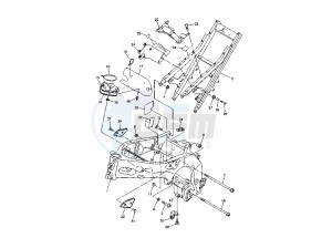 FZ1 FAZER 1000 drawing FRAME