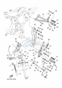 TRACER 7 35KW MTT690-U (B5T2) drawing STAND & FOOTREST