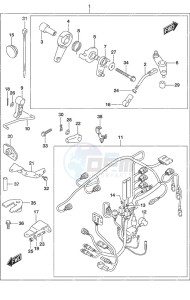 DF 25A drawing Remote Control Parts Non-Remote Control