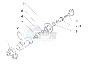 Liberty 100 4T (Vietnam) Vietnam drawing Locks