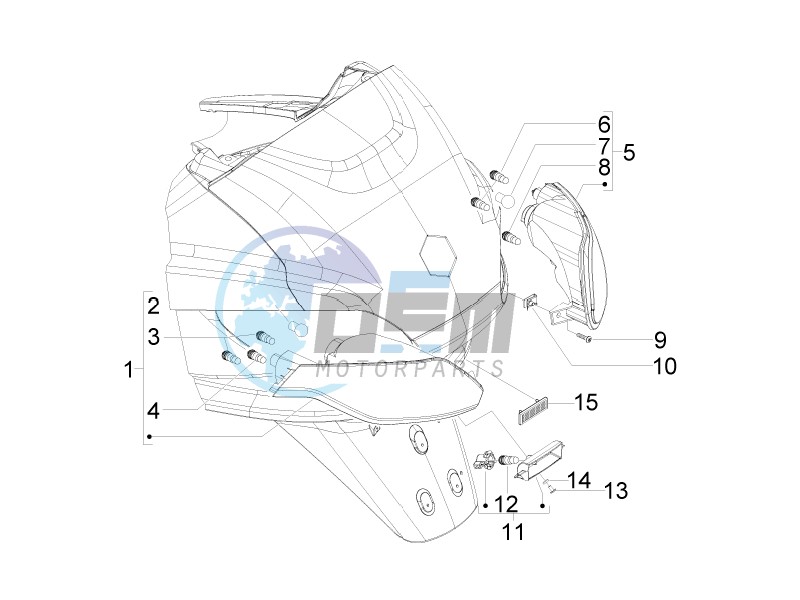 Tail light - Turn signal lamps