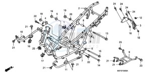 FJS400D9 ED / 2ED drawing FRAME BODY