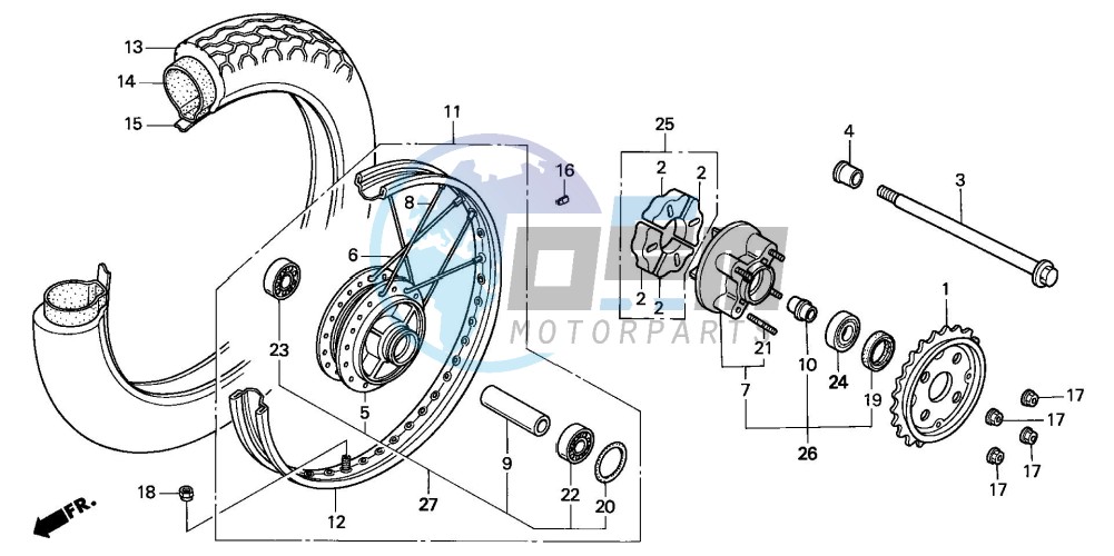 REAR WHEEL