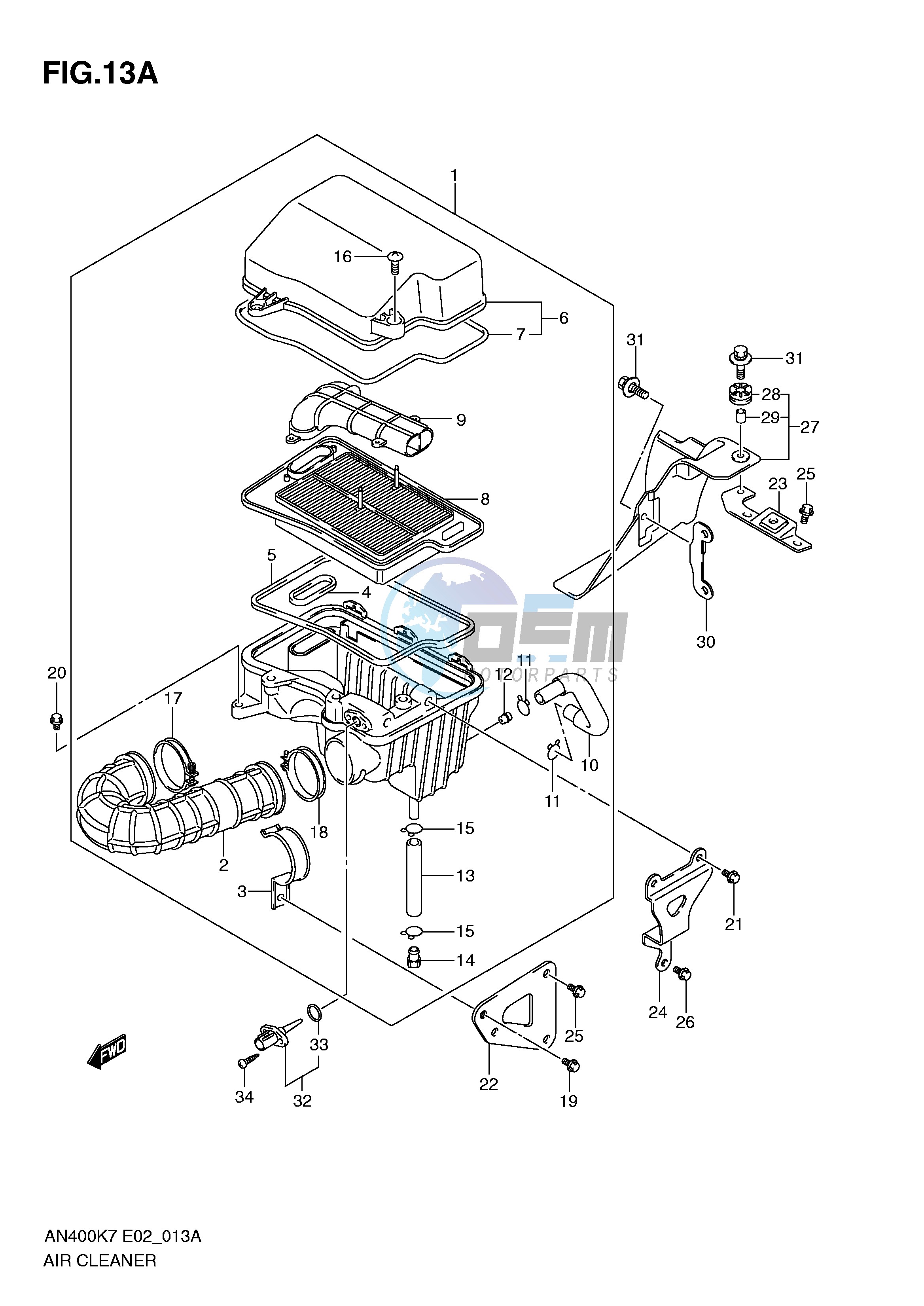 AIR CLEANER (MODEL L0)