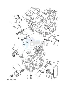 YFM700FWAD GRIZZLY 700 EPS (BLTH) drawing OIL PUMP