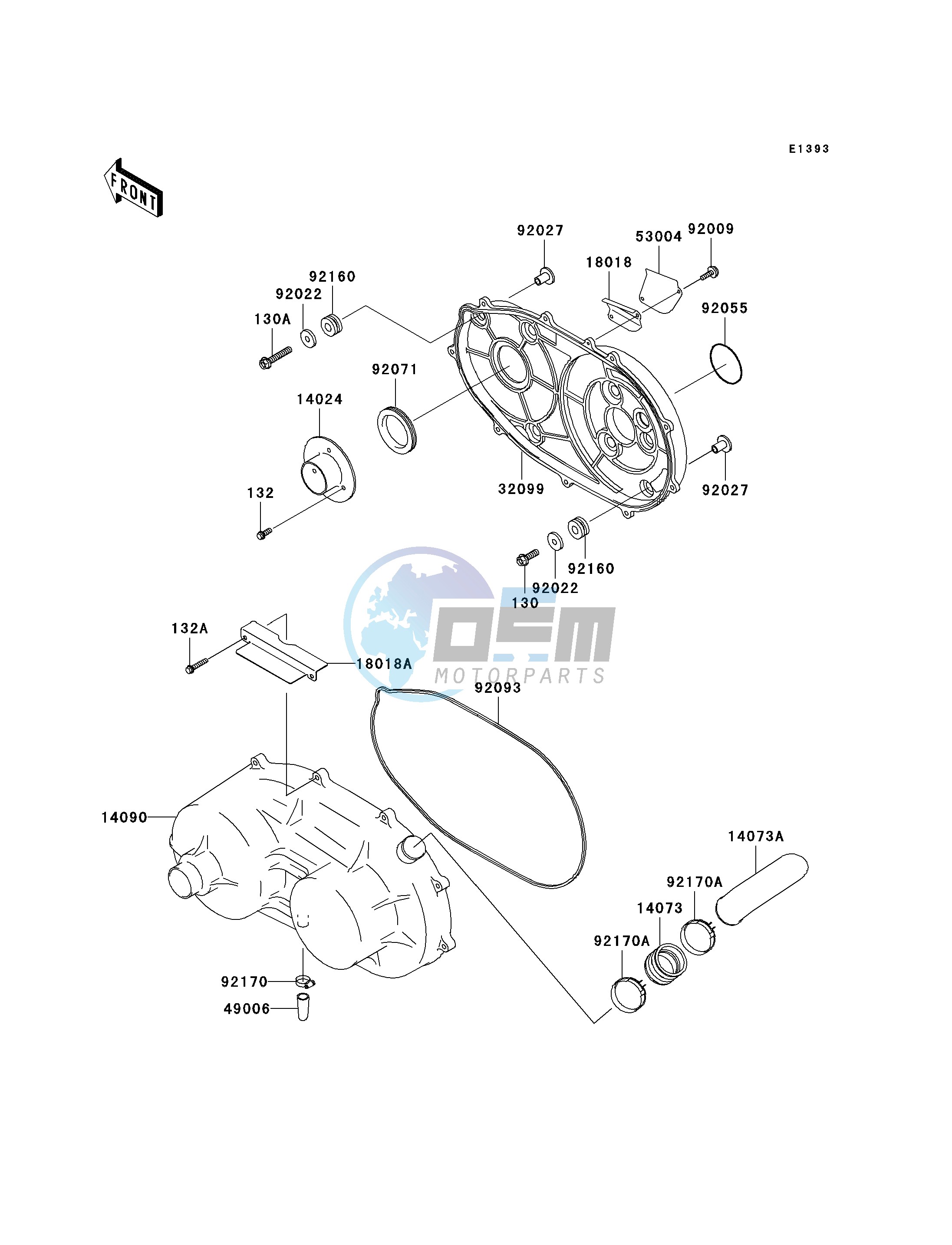 CONVERTER COVER_DRIVE BELT