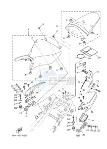 MTN-320-A MT-03 ABS (B084) drawing SEAT