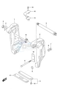 DF 250 drawing Clamp Bracket (DF 250S)