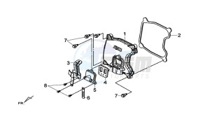 MAXSYM 600 I ABS EXECUTIVE (LX60A3-EU) (E4) (L7-M0) drawing CYLINDER HEAD COVER