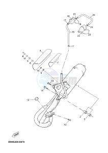 CS50 JOG R (2ADF 2ADF) drawing EXHAUST