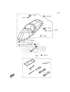 J300 ABS SC300BFF XX (EU ME A(FRICA) drawing Seat