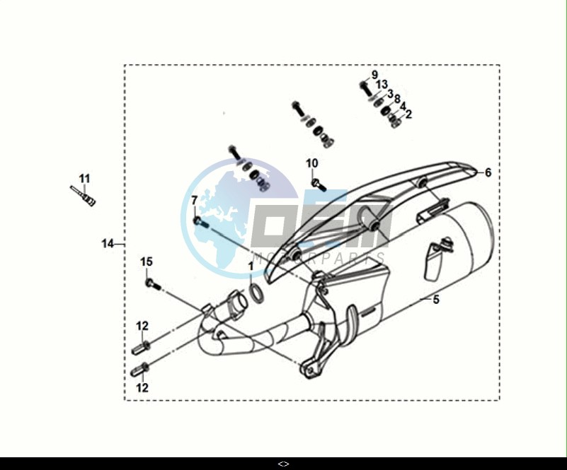 EXHAUST MUFFLER