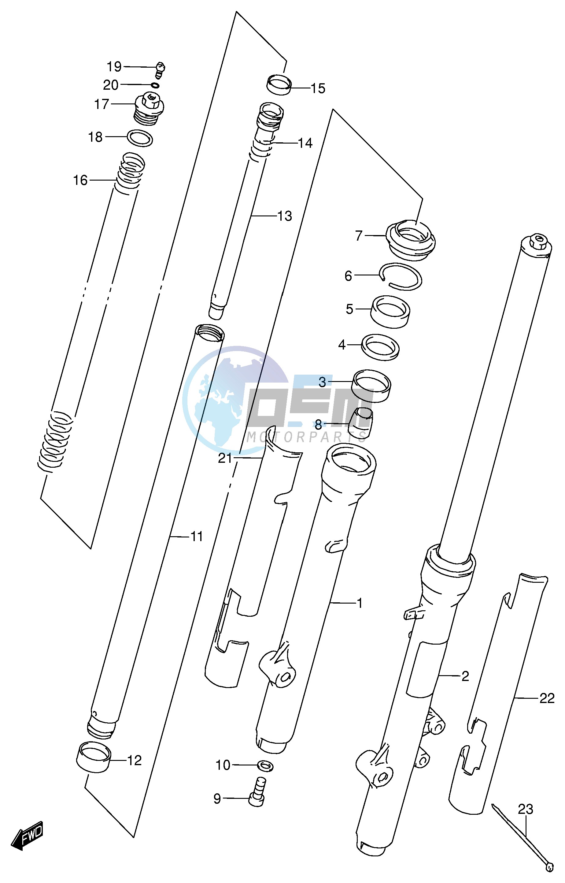 FRONT FORK DAMPER