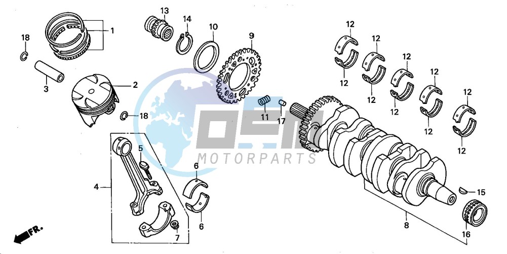 CRANKSHAFT/PISTON