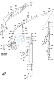 DF 200A drawing Fuel Injector