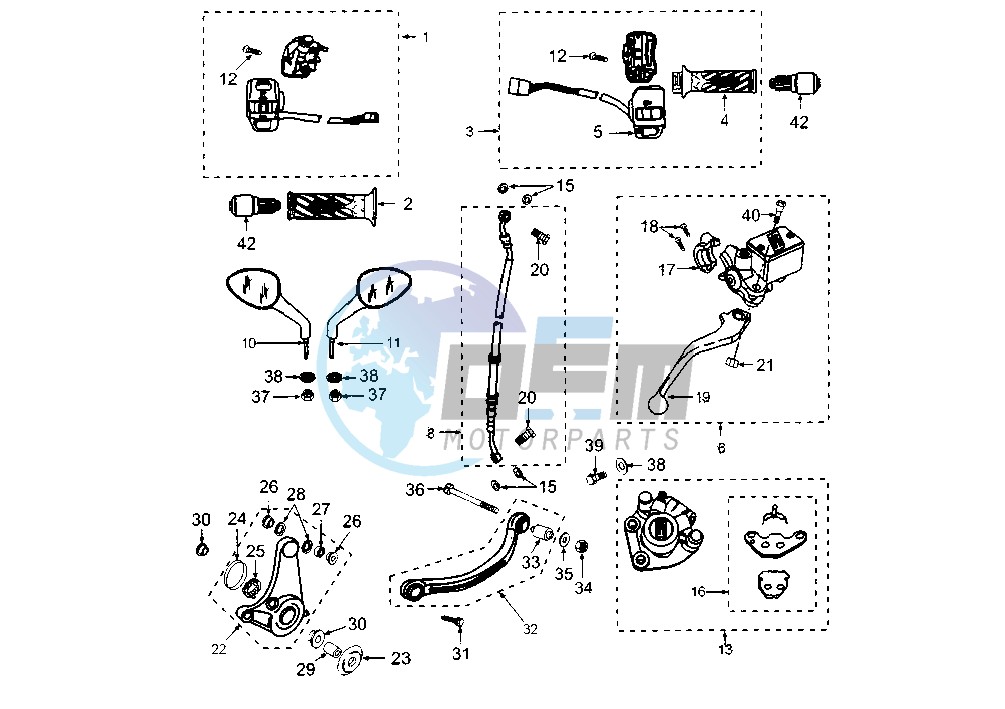 BRAKE CYLINDER-CALIPER HENG TONG