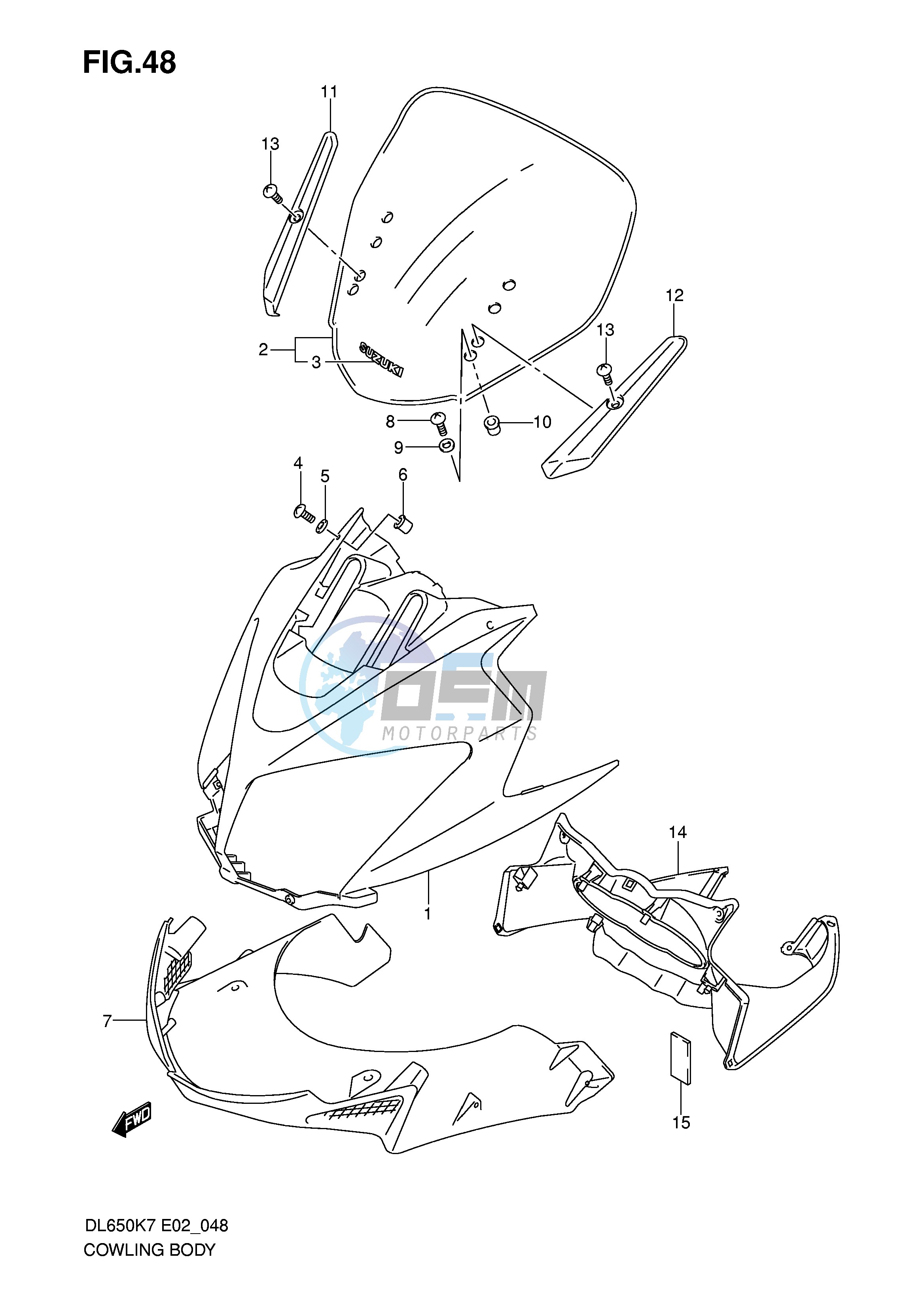 COWLING BODY