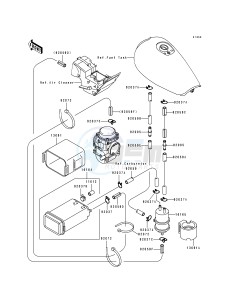 EL 250 E [ELIMINATER 250] (E1-E4) [ELIMINATER 250] drawing FUEL EVAPORATIVE SYSTEM