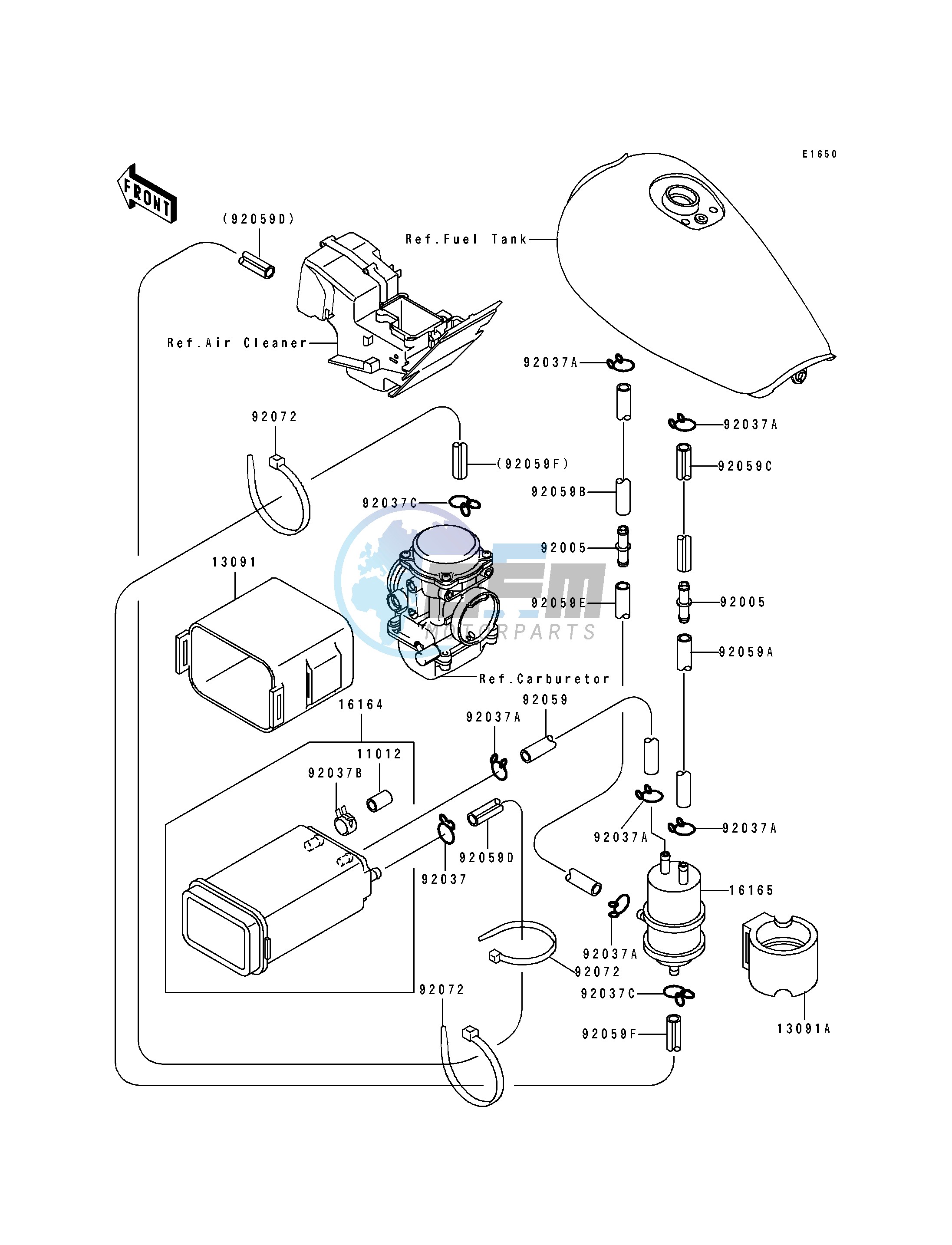 FUEL EVAPORATIVE SYSTEM