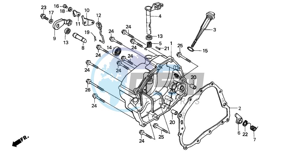 RIGHT CRANKCASE COVER