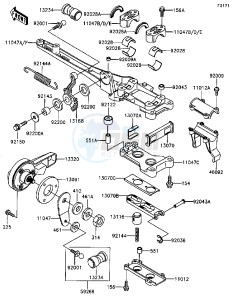 JL 650 A [SC] (A1-A5) [SC] drawing HANDLE POLE