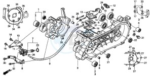 SGX50S drawing CRANKCASE/OIL PUMP