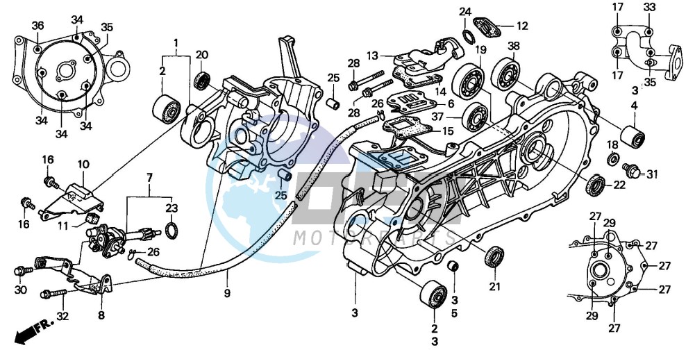 CRANKCASE/OIL PUMP