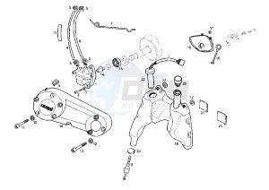 VARIANT REVOLUTION - 50 cc drawing OIL PUMP