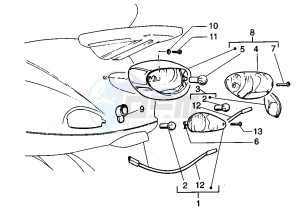 ET4 125 drawing Taillight