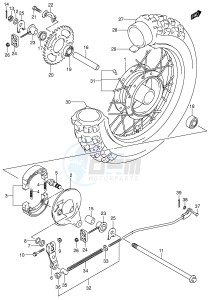 JR80 (P3-P28) drawing REAR WHEEL