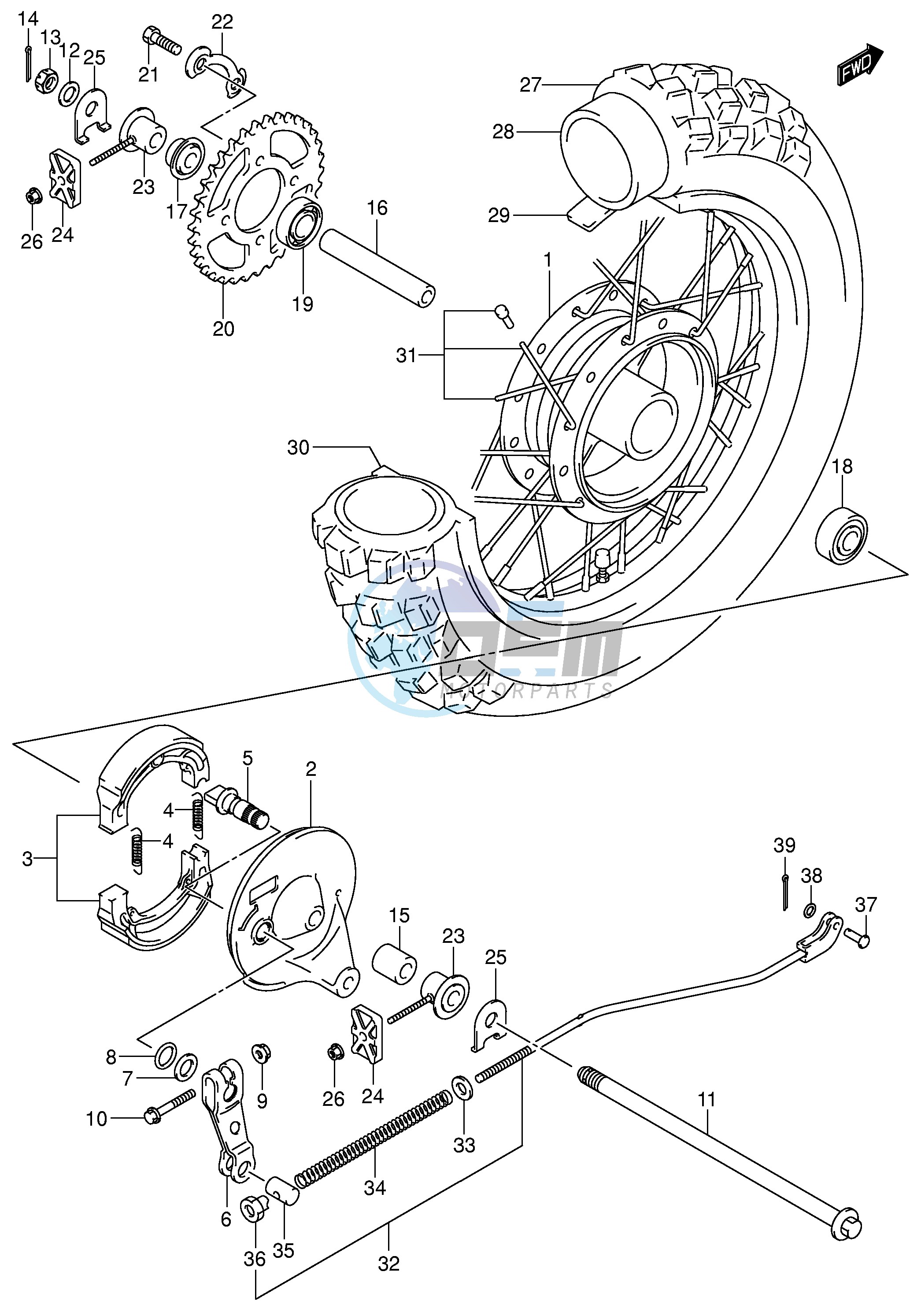 REAR WHEEL