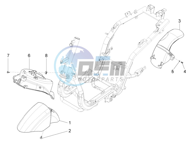 Wheel housing - Mudguard