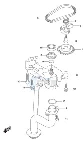 DF 225 drawing Oil Pump