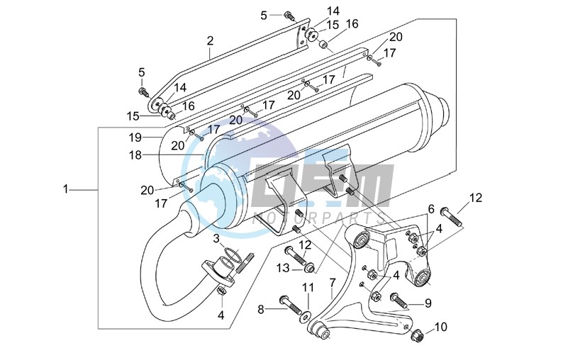 Exhaust unit