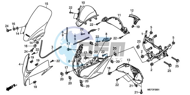 FRONT COVER (FJS400D9/FJS 400A)