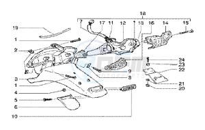 Runner 125 FX 2t drawing Rear tail lamp