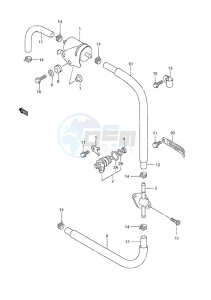 DF 50 drawing Fuel Injector