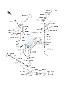 MULE_610_4X4 KAF400AFF EU drawing Shift Lever(s)