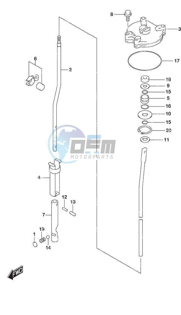 Shift Rod High Thrust