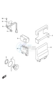 DF 115A drawing PTT Switch/Engine Control Unit