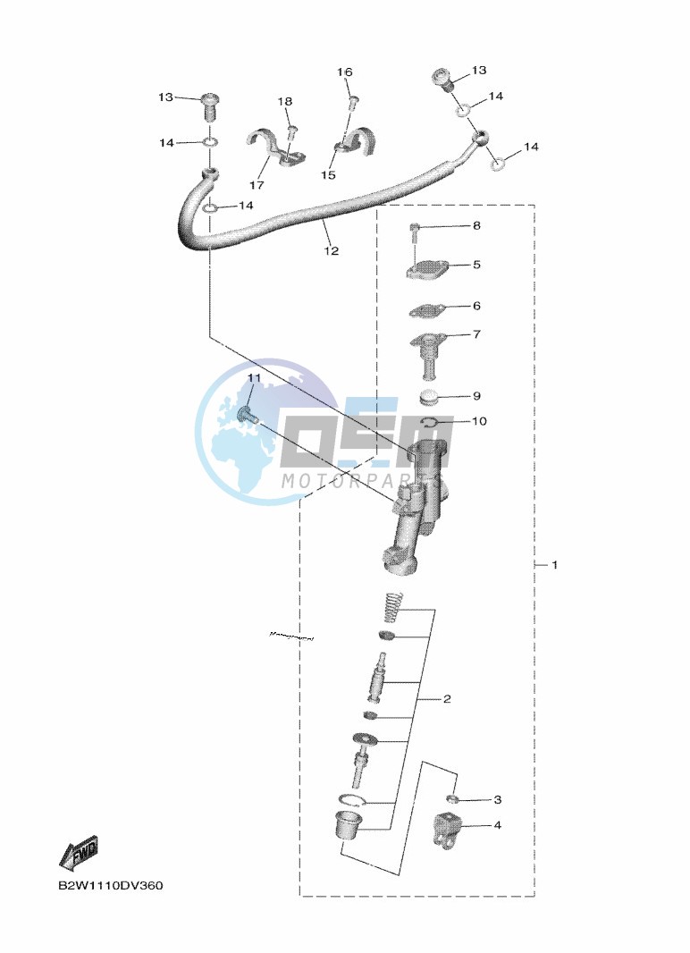 REAR MASTER CYLINDER