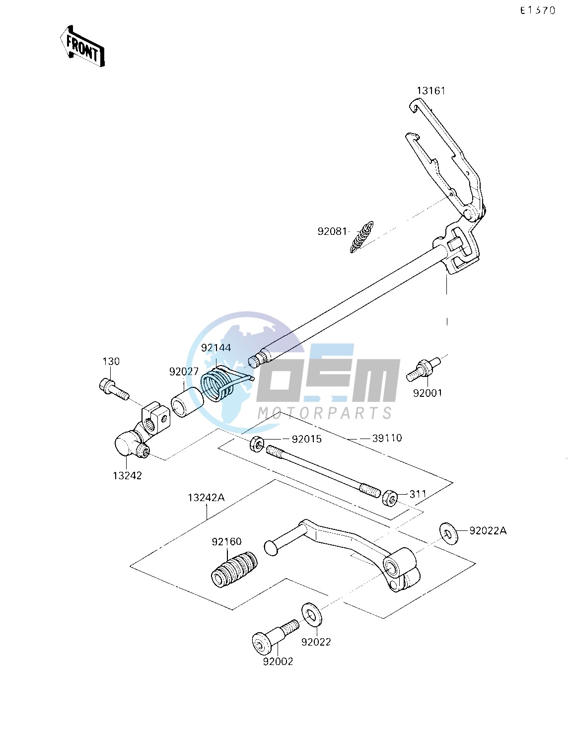 GEAR CHANGE MECHANISM