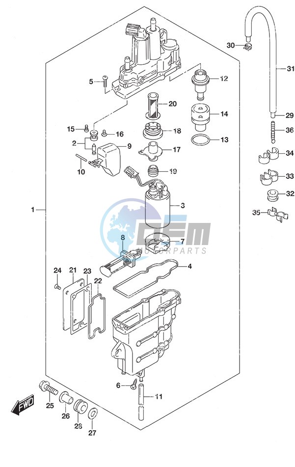 Fuel Vapor Separator