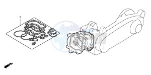 SH150R 125 drawing GASKET KIT A