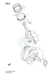 VLR1800 (E2) drawing CRANKSHAFT