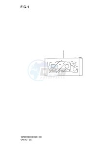 VZ1500 (E3-E28) drawing GASKET SET