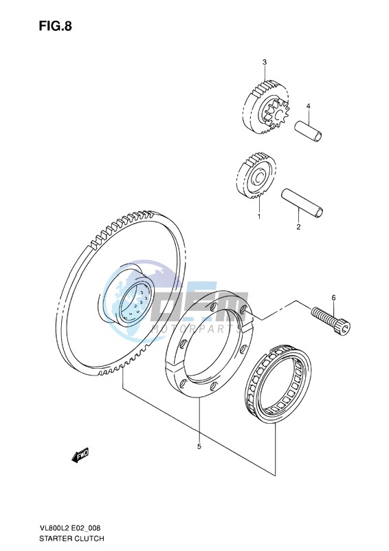 STARTER CLUTCH