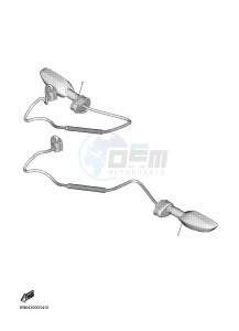 YZF600 R6 (BN6C) drawing FLASHER LIGHT