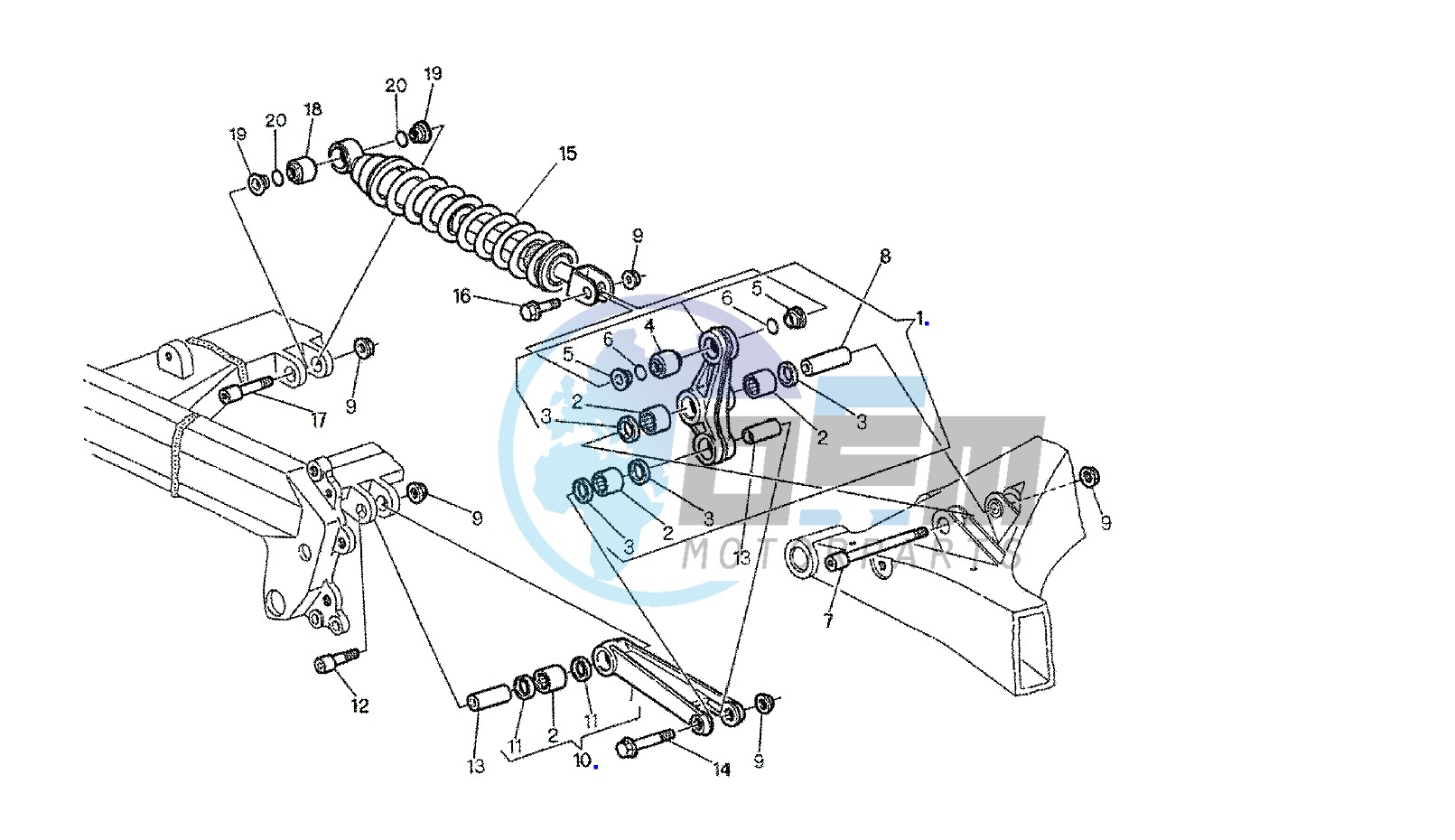 REAR SHOCK ABSORBER