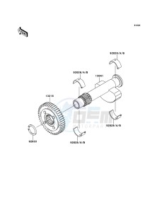 W650 EJ650-C7P GB XX (EU ME A(FRICA) drawing Balancer